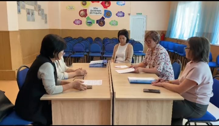 Уақытша бос орындарға конкурс отырысы